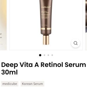 Medicube Deep Vita A Retinol Serum — Brown & Gold